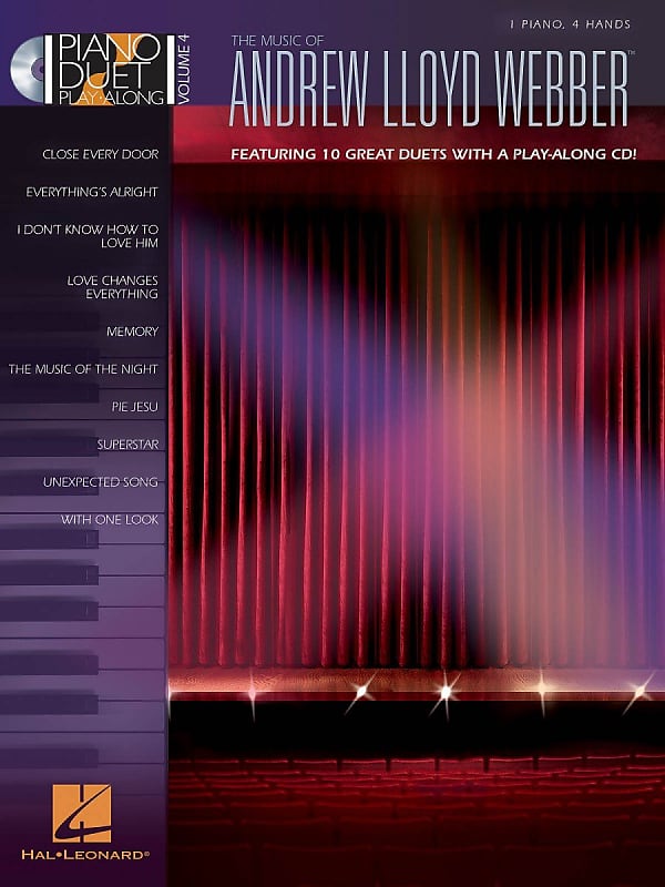 The Music Of Andrew Lloyd Webber - Piano Duet Play-Along | Reverb