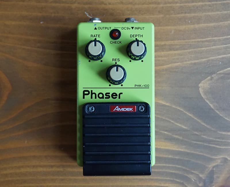 Rare Vintage 80s Boss Amdek PHK-100 Phaser Guitar Effect