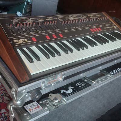 Siel Orchestra 2/Sequential Prelude + wooden sides + flight case 1983 (SERVICED) Rare image 12