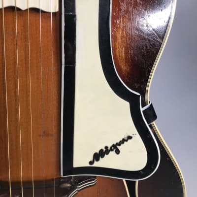 Migma archtop jazz guitar 50s - German vintage image 6