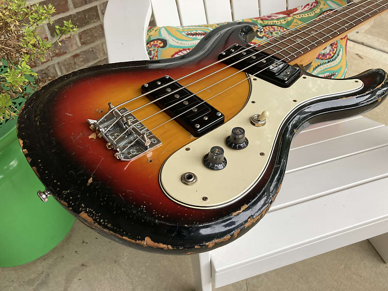 【univoxではありません】aria diamond モズライトベース Aria Diamond ( univox ) Hi Flier Mosrite copy bass | Reverb