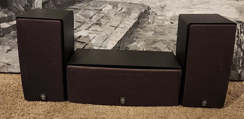Yamaha YAMAHA Speakers NS-A329 plus center Surround Sound Satellites 90s  			