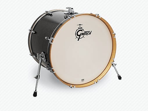 Gretsch Catalina Maple 18x22 Bass Drum Black Stardust Catalina Maple Bs  Catalina Maple-1822B-BS