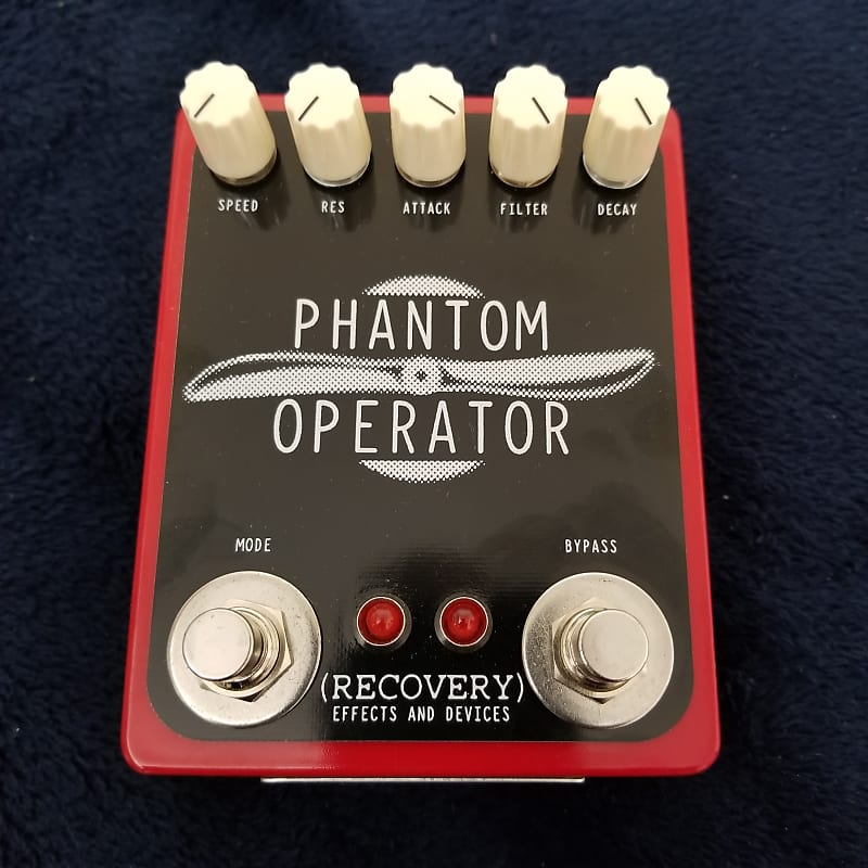 Recovery Effects Phantom Operator 2018 Red w/ Black Faceplate | Reverb