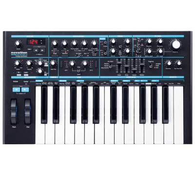 Novation BASS STATION II 25 Note Analogue Monosynth Keyboard Synthesizer