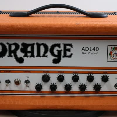 Rare ORANGE AD-140HTC Twin Channel Tube Guitar Amplifier Head - US Seller - NICE image 3