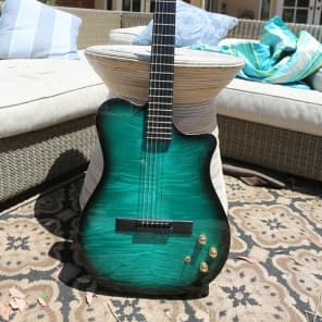 Carvin NS1 nylon acoustic electric guitar with 13 pin midi synth access image 2
