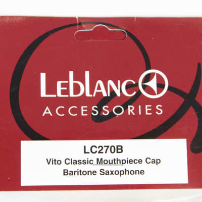 Leblanc Model LC270B 'Vito Classic' Baritone Saxophone Mouthpiece Cap image 3