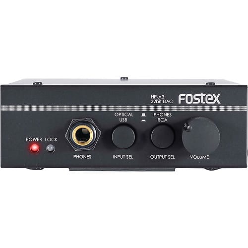 Fostex HP-A3 32-Bit D/A Converter with Headphone Amp image 1