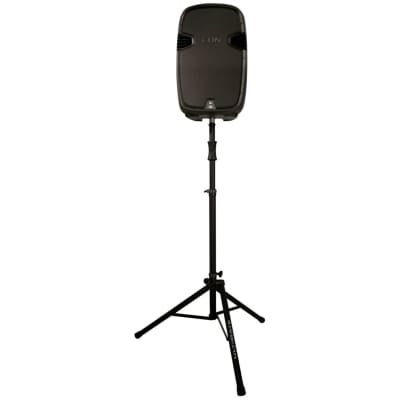 Ultimate Support TS-100B Air-Powered Speaker Stand, Black image 4