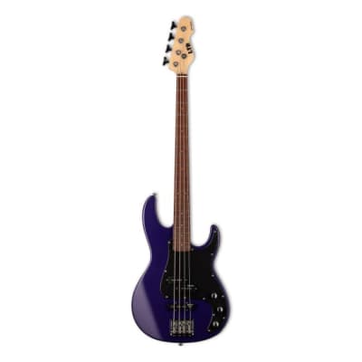 ESP Guitars LTD AP-204 Bass, Dark Metallic Purple image 1