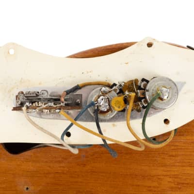 Vintage Fender Telecaster Thinline Natural Mahogany 1968 image 10