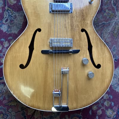 1953 United Archtop- Professional Rebuild with Lollar Firebird and Goldfoil pickups.   (United/ Premier / Multivox) image 9
