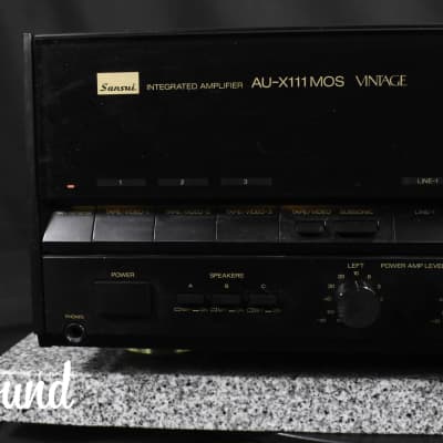 Sansui AU-X111 MOS Vintage Integrated Amplifier in Very Good Condition imagen 5