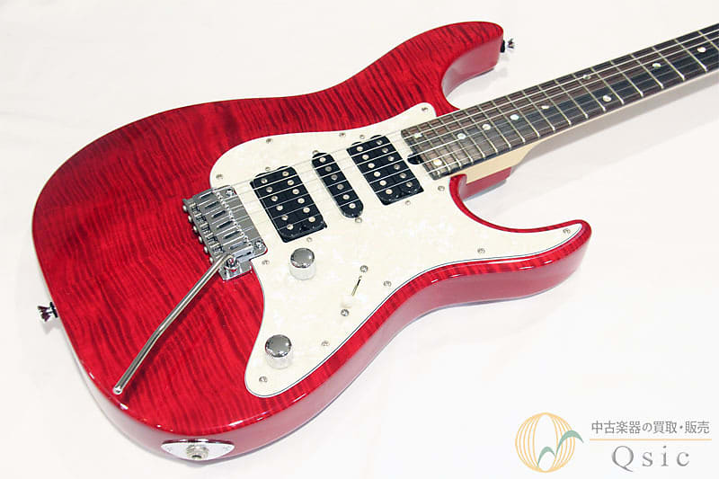 T's Guitars DST-Classic 24 Flame Trans Red [UI775]