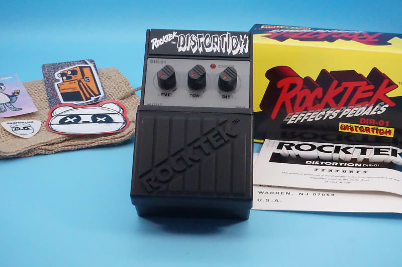 Rocktek DIR-01 Distortion w/Original Box | Rare 1980s | Fast Shipping! image 1