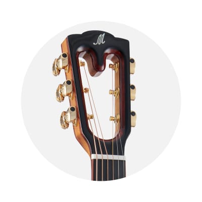 Merida Sadhu cutaway solid Spruce/ rosewood Acoustic guitar image 3