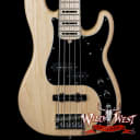Fender Custom Shop Paul Waller Maserbuilt P-Bass Special V Active P/J  Pickups 5-String Precison Bass Natural