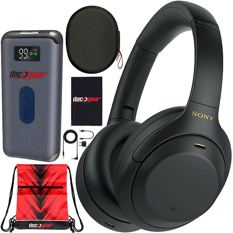Sony WH-1000XM4 Wireless Noise Cancelling Headphones with Hands
