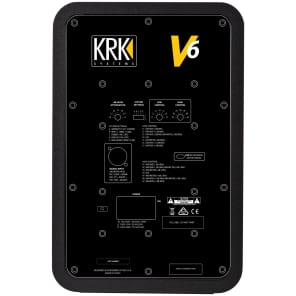KRK V-Series V6 S4 Powered Monitor, Black, Single Speaker image 5