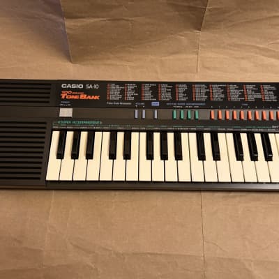 Casio SA-10 Black 32key Keyboard mini Synth Bjork's Favourite Japan Excellent Condition in box