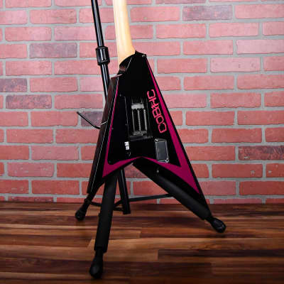 ESP Japan Custom Shop Alexi Laiho Pink Sawtooth 2008 Black