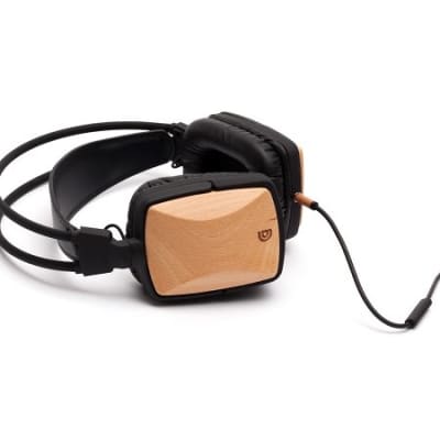 Griffin WoodTones Over-the-Ear Headphones, Beech image 2