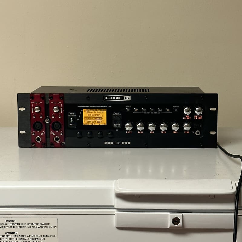 Line 6 POD x3 Pro Rackmount Multi-Effect and Amp Modeler | Reverb