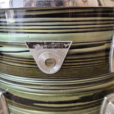 Ludwig Standard 13x9" 3-ply Rack Tom in Avocado Strata 1971 image 2