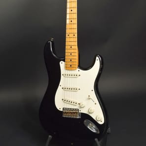 Fender USA Custom Shop 1956 Stratocaster Relic Black image 2