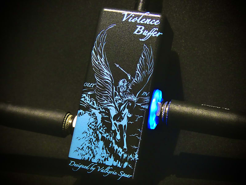 Valkyrie Spear - Violence Buffer Ex / handmade buffer pedal / Provide  powerful low and rich treble tone by using vintage parts and high-quality  parts