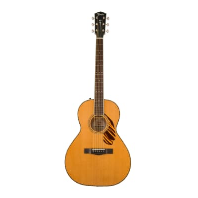 Fender PS-220E Parlor 6-String Acoustic Guitar (Natural) image 1
