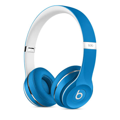 Beats by Dr. Dre Solo2 On-Ear Wired Headphones (Luxe Edition) in Blue image 1