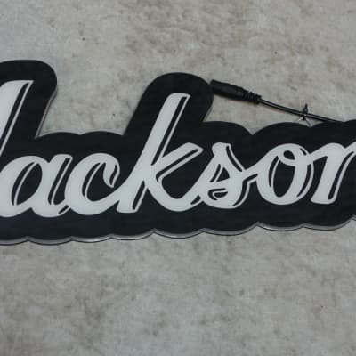 Jackson Guitars Logo LED Sign 120v with power supply 2995533100 image 2