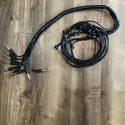 Roland 9 Pc Module Stereo Cable Snake Patch Cord V-Drum TD3 TD6V Fits TD 3 6 8