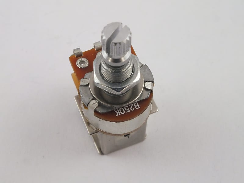 PushPush Pot Linear B250k DPDT Potentiometers 18 spline Reverb