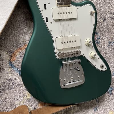 Fender / Partscaster Jazzmaster 2018 Metallic Sherwood Green - Fender USA Pure Vintage '65 pups image 8