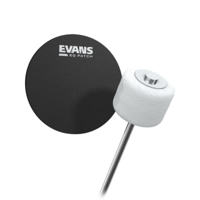 Evans EQ Pedal Patch (Single Black Nylon) image 1