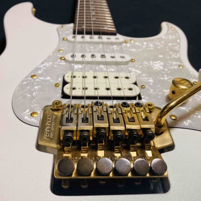Fernandes LA 80KK Ken Signature Model White 90s Electric | Reverb