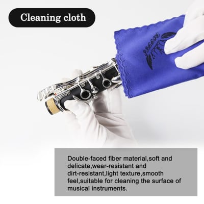 Flute Cleaner Care Cleaning Kit,Maintenance Kit,Key Oil,Cork