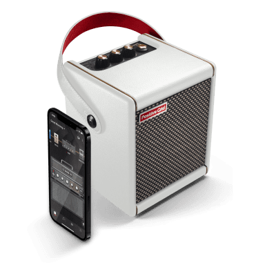 Positive Grid Spark MINI Pearl 10W Portable Smart Guitar Amp & Bluetooth Speaker image 1