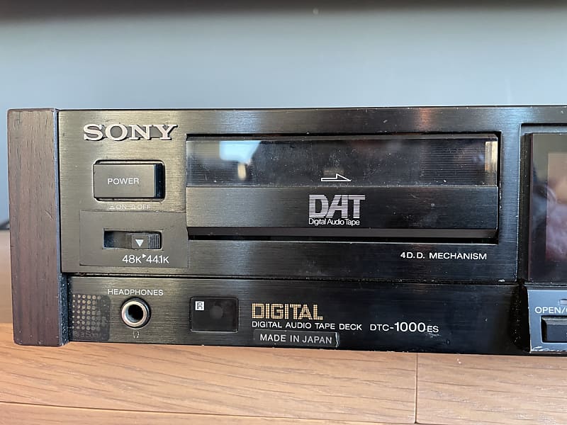 Sony DTC-1000ES DAT Deck 1988 Black