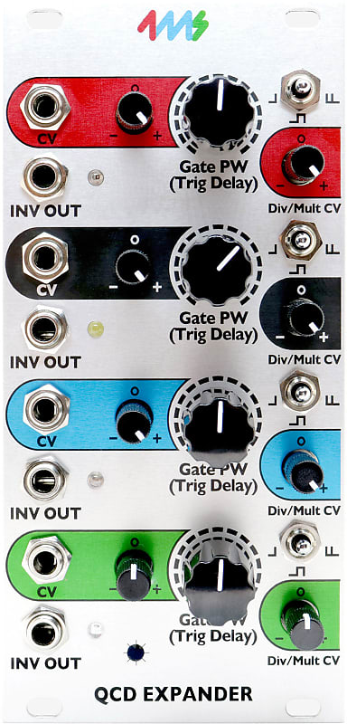 4MS QUAD CLOCK DISTRIBUTOR QCD EXPANDER : BRAND NEW :  [DETROIT MODULAR] image 1
