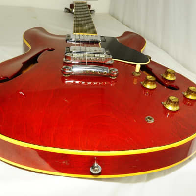 Yamaha SA-100 Semi Acoustic Guitar Vintage Electric Guitar Ref No 4866 image 7