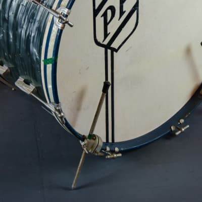 Vintage 1949 Gretsch Round Badge Broadkaster 3 Piece Drum Kit image 6