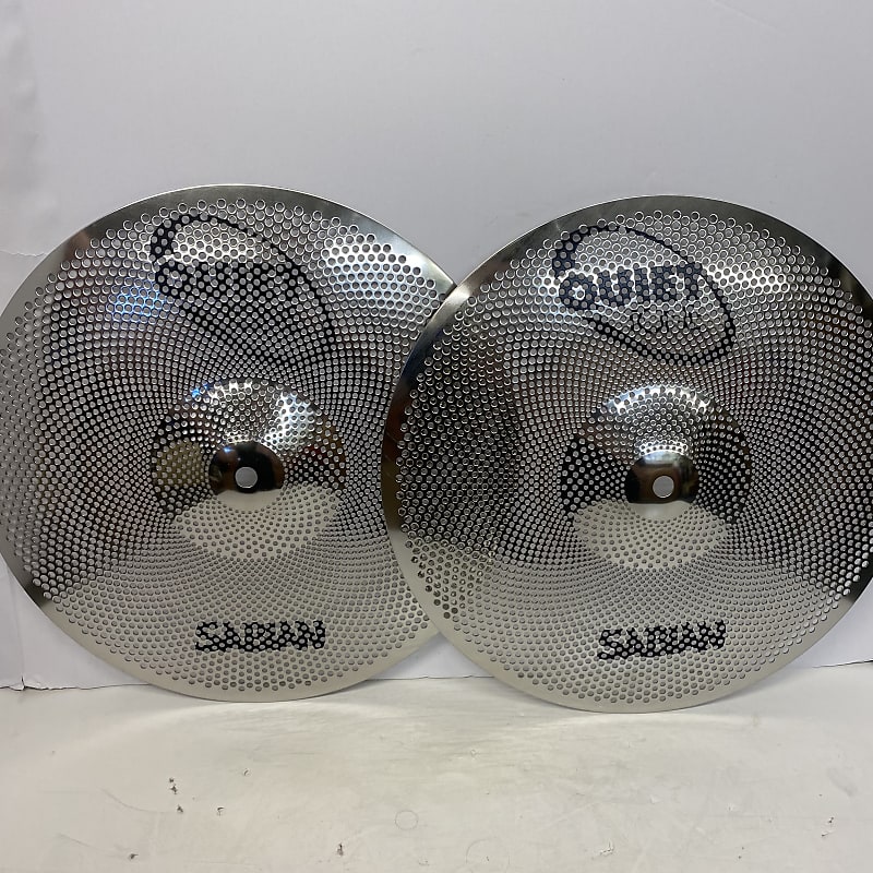 Sabian 14" Quiet Tone Hi Hats (Pair) Reverb