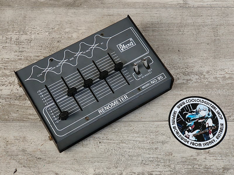 ギター Maxon GE-500 RENOMETER Ibanez No.95 1970's Ibanez Renometer No.95 (Maxon GE-500) Graphic Equalizer