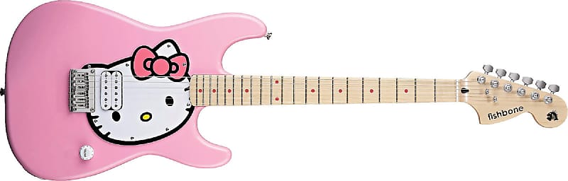 Fishbone hello store kitty guitar