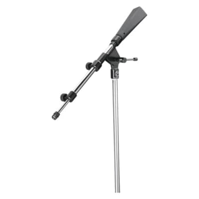 Atlas PB11XCH Performer 24" Adjustable Mini Boom with 2 lb Counterweight Chrome image 4