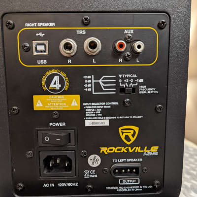 Rockville Audio ASM5 Studio Monitors + Extras! image 3